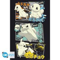 Plakat - Pikachu & Kanto Starters (GBYDCOA020)