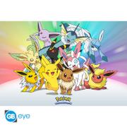 Plakat - Eeveelucje/Pokémon (FP4361)