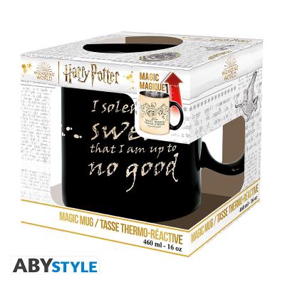 Kubek magiczny - Marauder's Map/Harry Potter 460 ml — zdjęcie 4