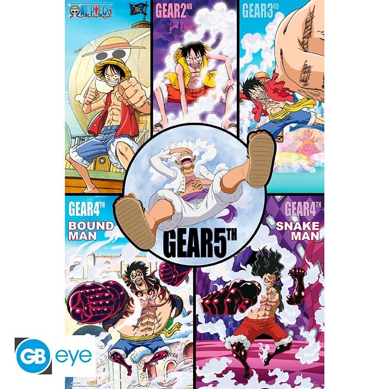 Plakat - Luffy Gears/One Piece (GBYDCO504)