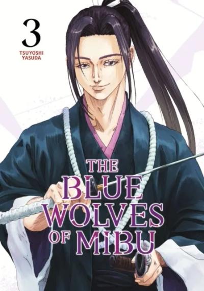 Okładka The Blue Wolves of Mibu (Blue Miburo) - tom 3 (eng.)