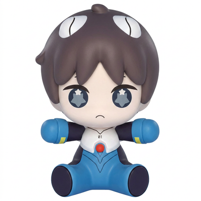 Figurka - Shinji Ikari/Neon Genesis Evangelion: Rebuild of Evangelion (Huggy Good Smile Chibi) Plugsuit Ver.