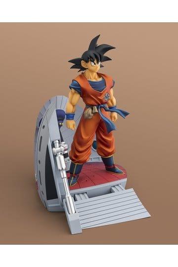 Preorder: Dragon Ball Z Figuarts ZERO (STARTune) PVC Figure Son Goku -Let the Battle Begin- 25 cm — figurka z tyłu