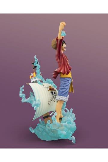 Preorder: One Piece Figuarts ZERO (STARTune) PVC Figure Monkey D. Luffy -Setting out for the New World- 25 cm — opakowanie