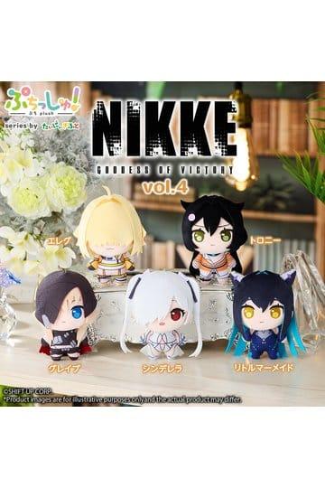 Preorder: Puchish! Goddess of Victory: NIKKE Plush Figure Vol. 4 Elegg 12 cm — figurka z tyłu