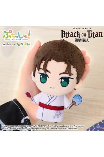 Figurka Preorder: Attack on Titan Puchish! Plush Figure Eren Yeager Vol. 2 (Yukata Ver.) 12 cm