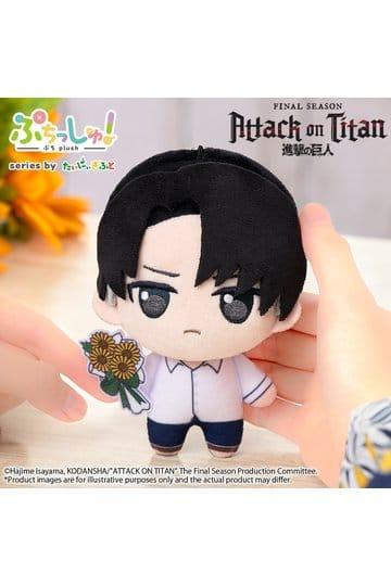 Figurka Preorder: Attack on Titan Puchish! Plush Figure Levi Ackerman Vol. 2 (Sunflower Ver.) 12 cm