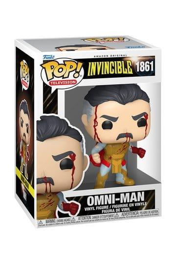 Preorder: Invincible 2 POP! TV Vinyl Figure Omni-Man (Armor) (Bloody) 9 cm — figurka z tyłu