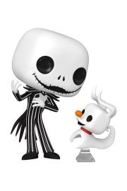 Preorder: The Nightmare Before Christmas POP! & Buddy Vinyl Figure Jack & Zero 9 cm