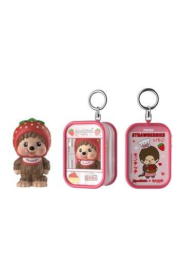 Preorder: Monchhichi Keychain Pouch S1 Blind Box Display (12) — figurka z tyłu