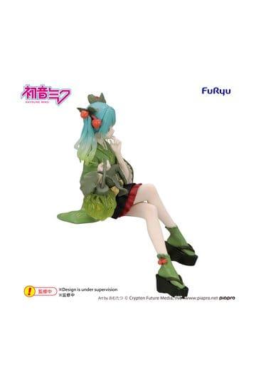 Preorder: Hatsune Miku Noodle Stopper PVC Figure Flower Fairy Winter Cherry Green Color Ver. 15 cm — zdjęcie 6