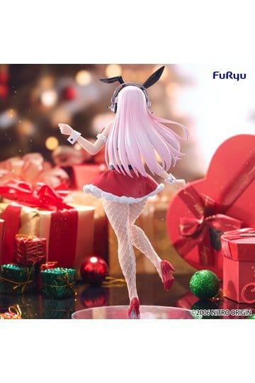 Preorder: Super Sonico BiCute Bunnies PVC Figure Santa Ver. 30 cm — detal