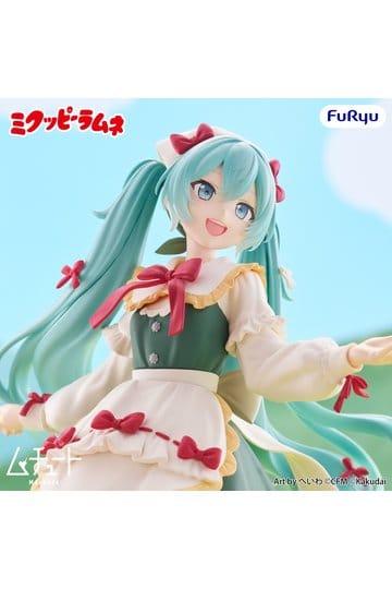 Preorder: Mikuppy Ramune Muchute PVC Figure Mikuppy Ramune Ver. 18 cm — figurka z tyłu
