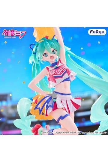 Preorder: Hatsune Miku Muchute PVC Figure Cheerleader Ver. 22 cm — figurka z tyłu