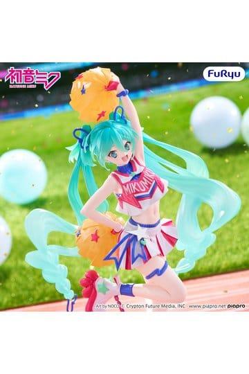 Preorder: Hatsune Miku Muchute PVC Figure Cheerleader Ver. 22 cm — opakowanie