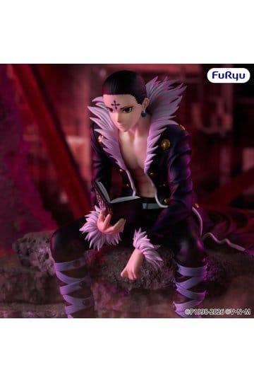 Preorder: Hunter x Hunter Noodle Stopper PVC Figure Chrollo vol.2 14 cm — figurka z tyłu