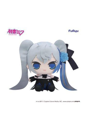Figurka Preorder: Hatsune Miku Kyurumaru Big Plush Figure Blue Rose 28 cm