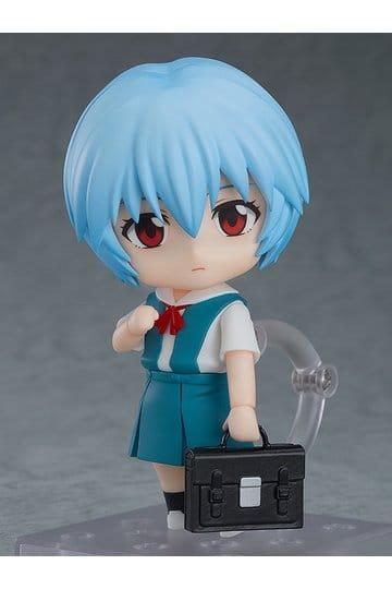 Preorder: Rebuild of Evangelion Nendoroid Action Figure Rei Ayanami (re-run) 10 cm — figurka z tyłu