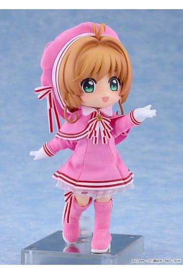 Preorder: Cardcaptor Sakura: Clear Card Nendoroid Doll Action Figure Sakura Kinomoto: Costume Ver. 14 cm — opakowanie