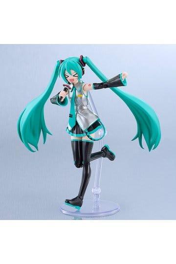 Preorder: Character Vocal Series 01: Hatsune Miku Plamatea Plastic Model Kit Hatsune Miku 15 cm — figurka z tyłu