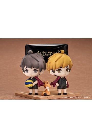 Preorder: Haikyu!! Qset+ Mini Figures 2-Pack Atsumu Miya & Osamu Miya 8 cm — zdjęcie 5