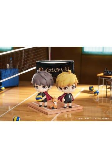 Preorder: Haikyu!! Qset+ Mini Figures 2-Pack Atsumu Miya & Osamu Miya 8 cm — zdjęcie 6