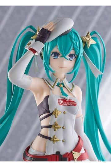 Preorder: Hatsune Miku GT Project Pop Up Parade PVC Figure Racing Miku: 2023 Ver. 17 cm — figurka z tyłu