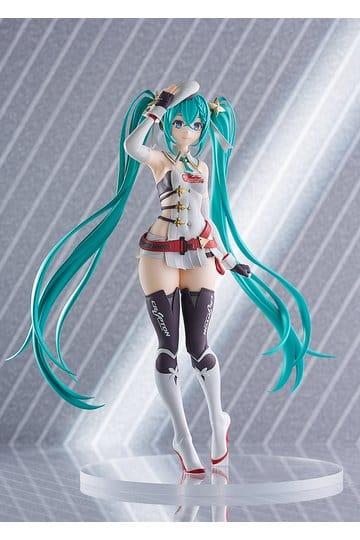 Preorder: Hatsune Miku GT Project Pop Up Parade PVC Figure Racing Miku: 2023 Ver. 17 cm — detal