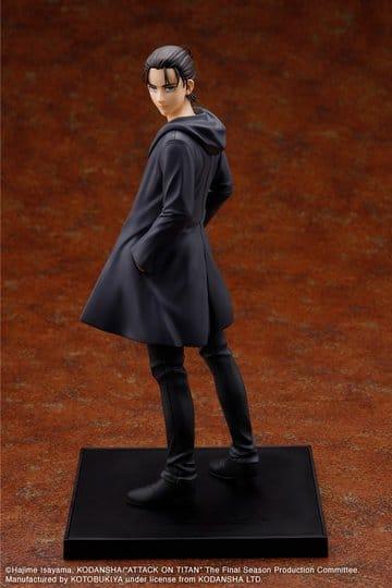Preorder: Attack on Titan: The Final Season Oshi Works PVC Figure Eren Yeager The Final Season Ver. 23 cm — opakowanie