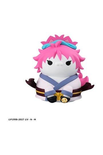 Preorder: Hunter x Hunter Mega Cat Project Mini Figures Nyanter x Nyanter the Phantom Troupe x Cat 3 cm Blind Box Display (8) — figurka z tyłu