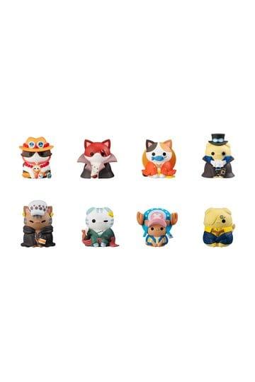 Preorder: One Piece Mega Cat Project Mini Figures NyanPieceNyan! I'm gonna be king of Paw-rates!! Blind Box Assortment (8) (Repeat)