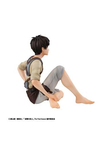 Preorder: Attack on Titan G.E.M. Series PVC Figure Eren Yeager Palm Size 10 cm — detal
