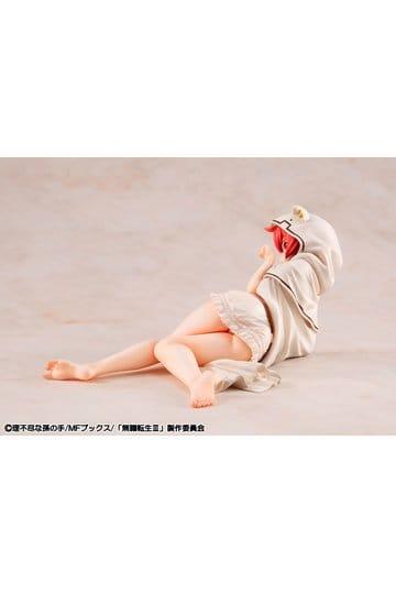 Preorder: Mushoku Tensei: Jobless Reincarnation Melty Princess PVC Figure Eris Sleep with Eris Ver. Palm Size 12 cm — figurka z tyłu