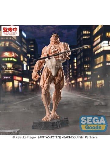 Preorder: Baki-Dou Luminasta PVC Figure Kaoru Hanayama 23 cm — figurka z tyłu