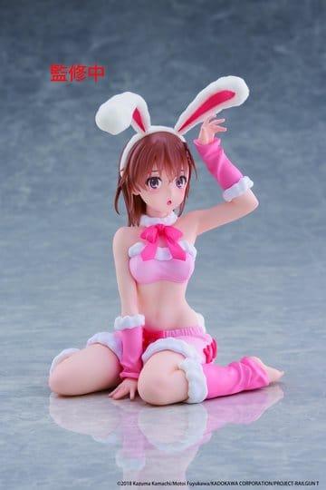 Preorder: A Certain Scientific Railgun Moflock PVC Figure Mikoto Misaka (Fluffy Bunny Ver.) 13 cm — detal