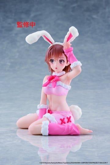 Preorder: A Certain Scientific Railgun Moflock PVC Figure Mikoto Misaka (Fluffy Bunny Ver.) 13 cm — zdjęcie 5