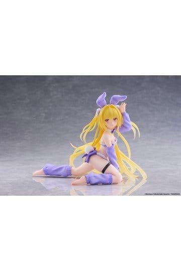 Preorder: To Love-Ru Darkness MOFLOCK PVC Figure Golden Darkness (Fluffy Bunny Ver.) 13 cm — detal