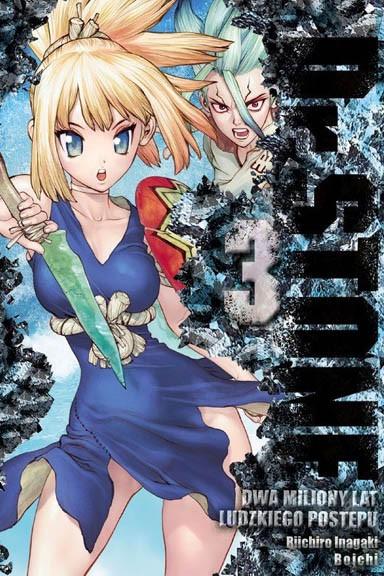 Okładka Dr. Stone - Tom 3