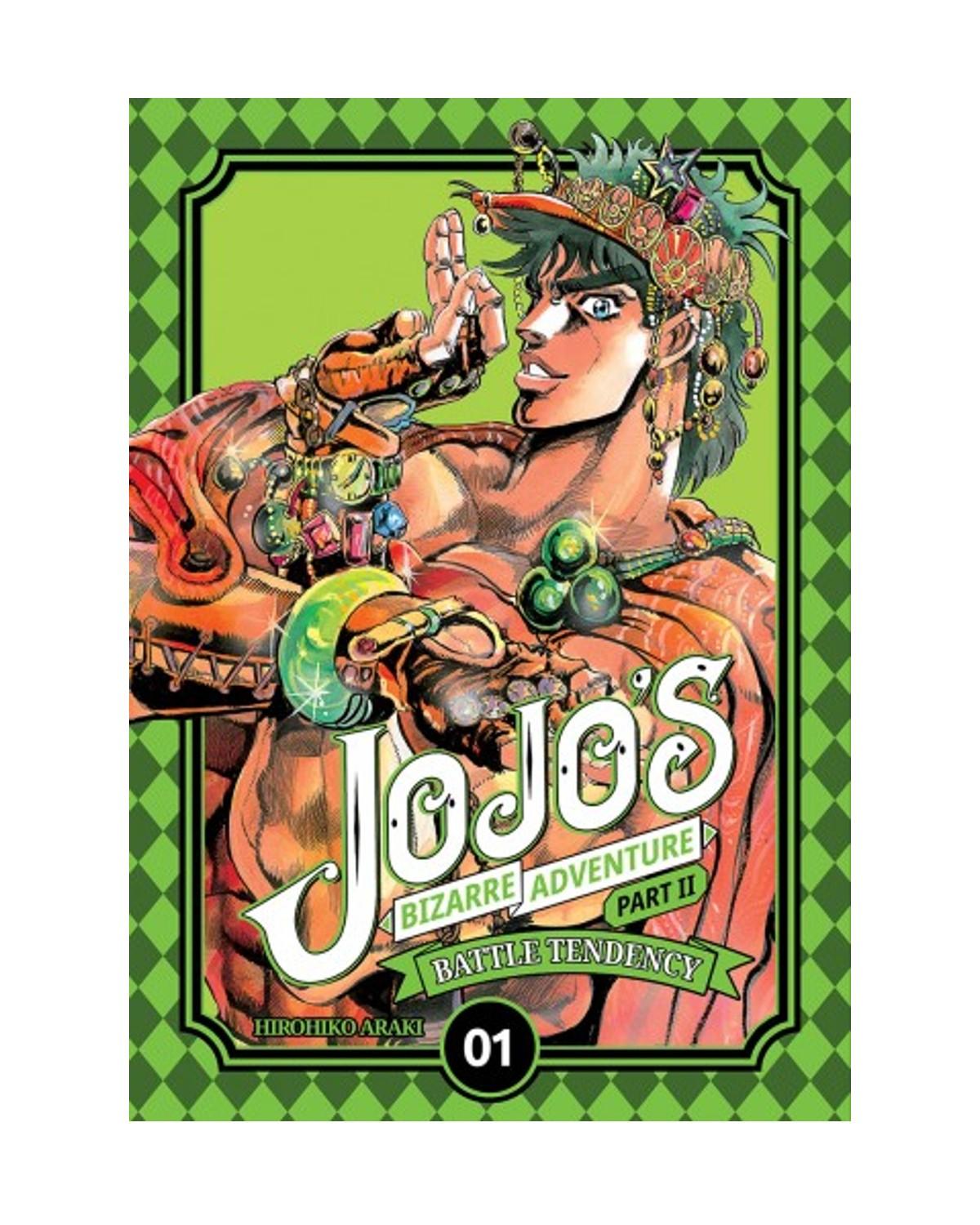 Okładka JOJO's Bizarre Adventure - Part II tom 01