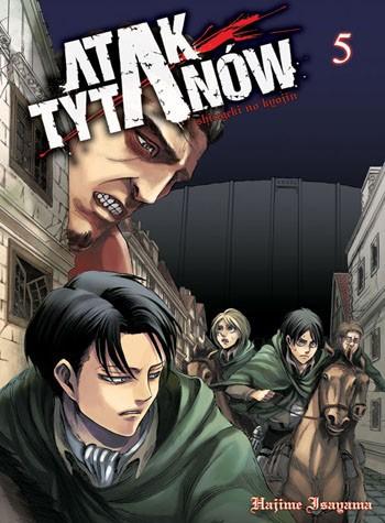 Okładka Attack on Titan tom 5
