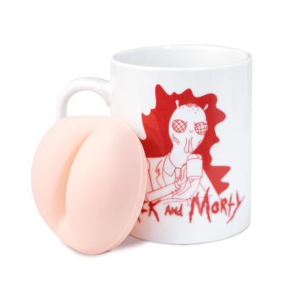 Kubek z pokrywką - Rick and Morty — zdjęcie 2