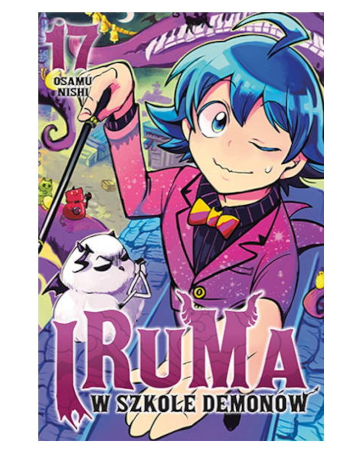 Okładka Iruma w szkole Demonów - tom 17