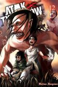 Okładka Attack on Titan tom 12