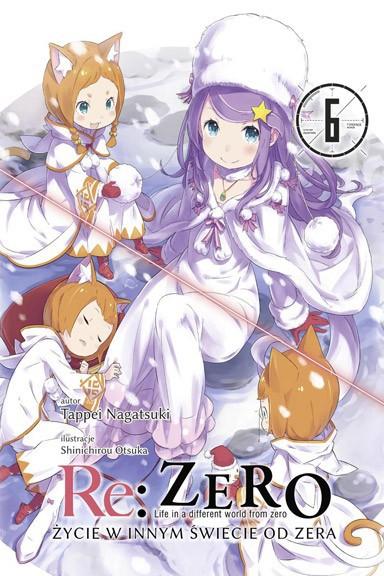 Okładka Light Novel'a - Re:Zero kara Hajimeru Isekai Seikatsu - tom 6