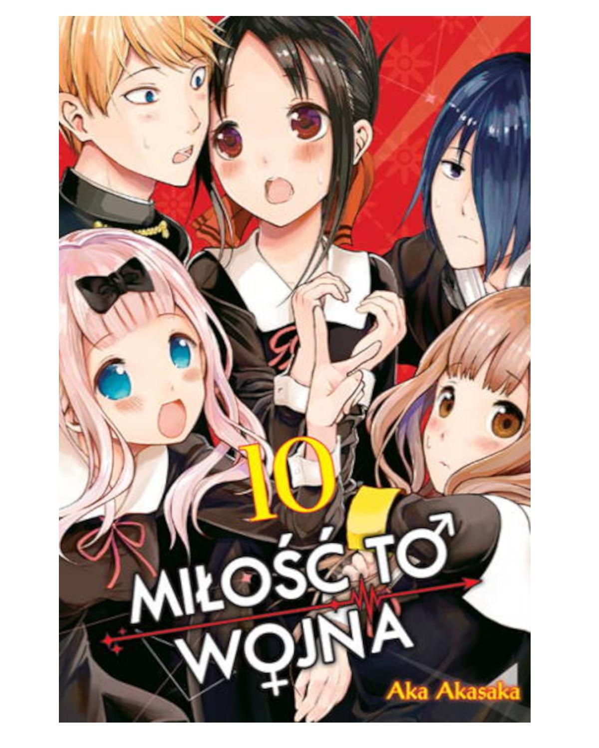 Okładka Miłość to wojna - tom 10