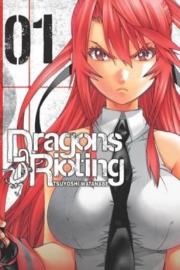 Okładka Dragons Rioting - tom 1