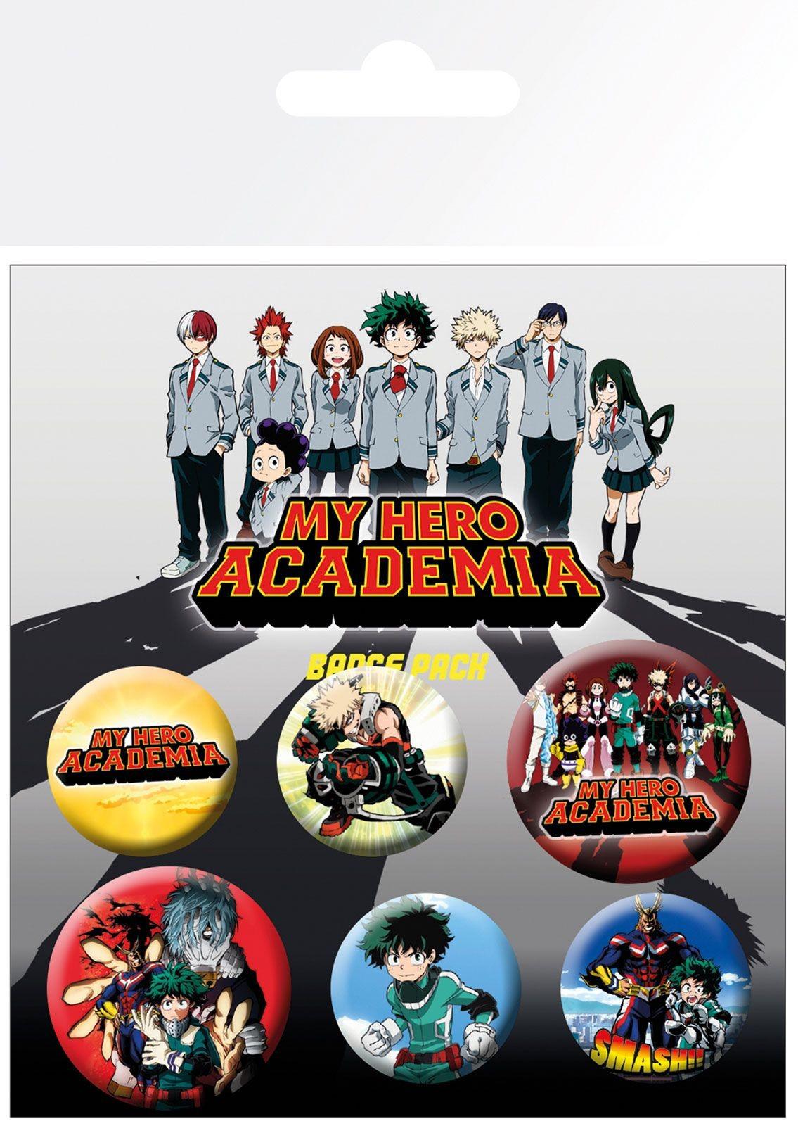 Przypinki - Boku no Hero Academia
