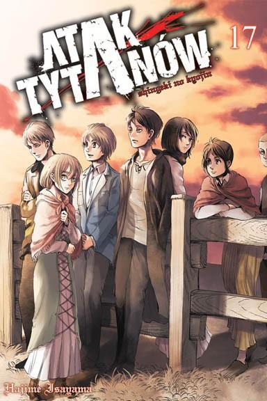 Okładka Attack on Titan tom 17