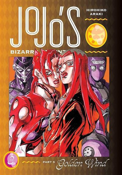 Okładka Jojo Bizzare Adventure part 5 (eng.) - tom 3
