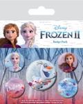 Zestaw przypinek - Frozen